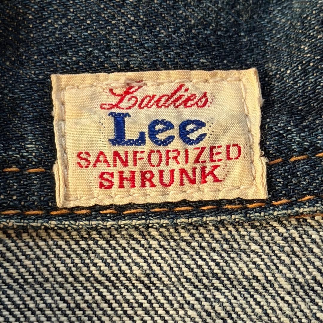 【濃紺】30s 復刻 Lee リー カウボーイ 白タグ デニムジャケット M