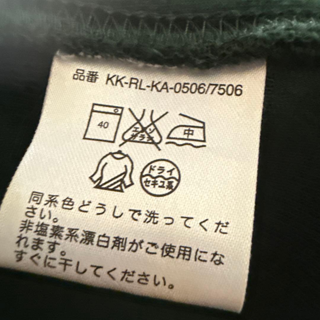 ポロバイラルフローレン ビッグポニー刺繍フルジップスウェット　グリーン LL