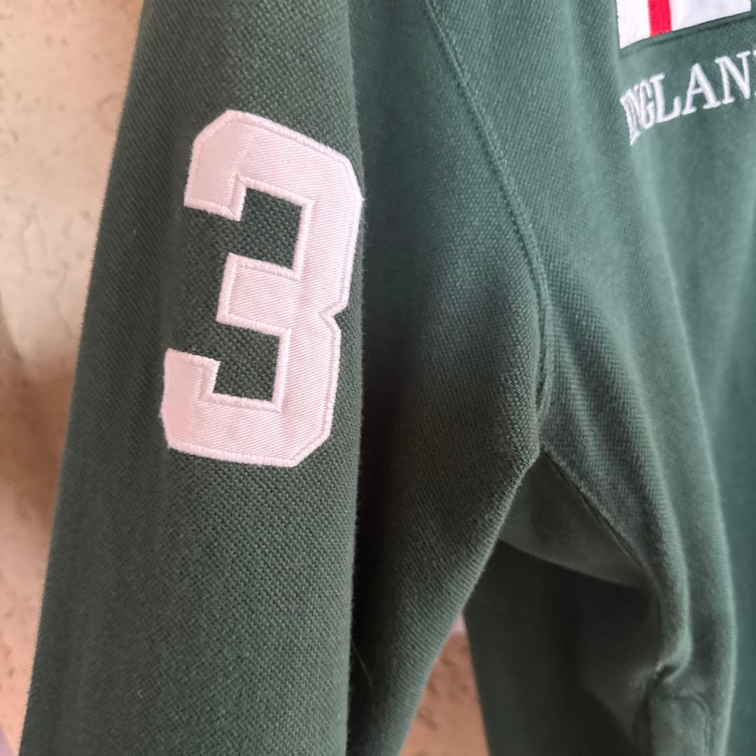 ポロバイラルフローレン ビッグポニー刺繍フルジップスウェット　グリーン LL