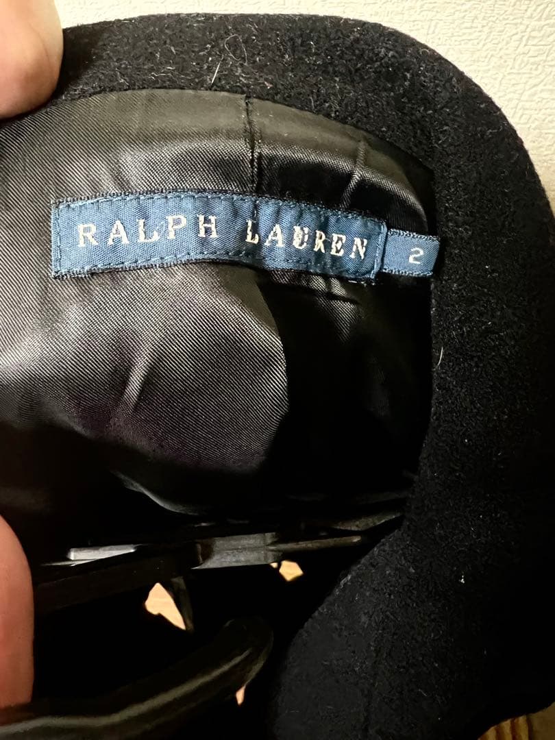 Ralph Lauren 黒 ピーコート サイズ2