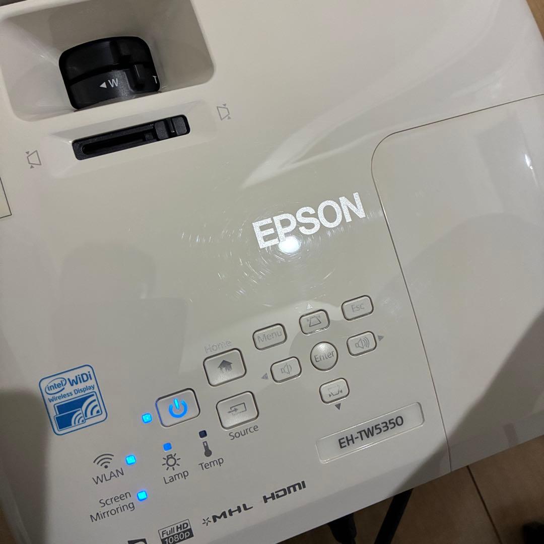 EPSON ホームプロジェクター　EH-TW5350 3D対応　わずか12時間