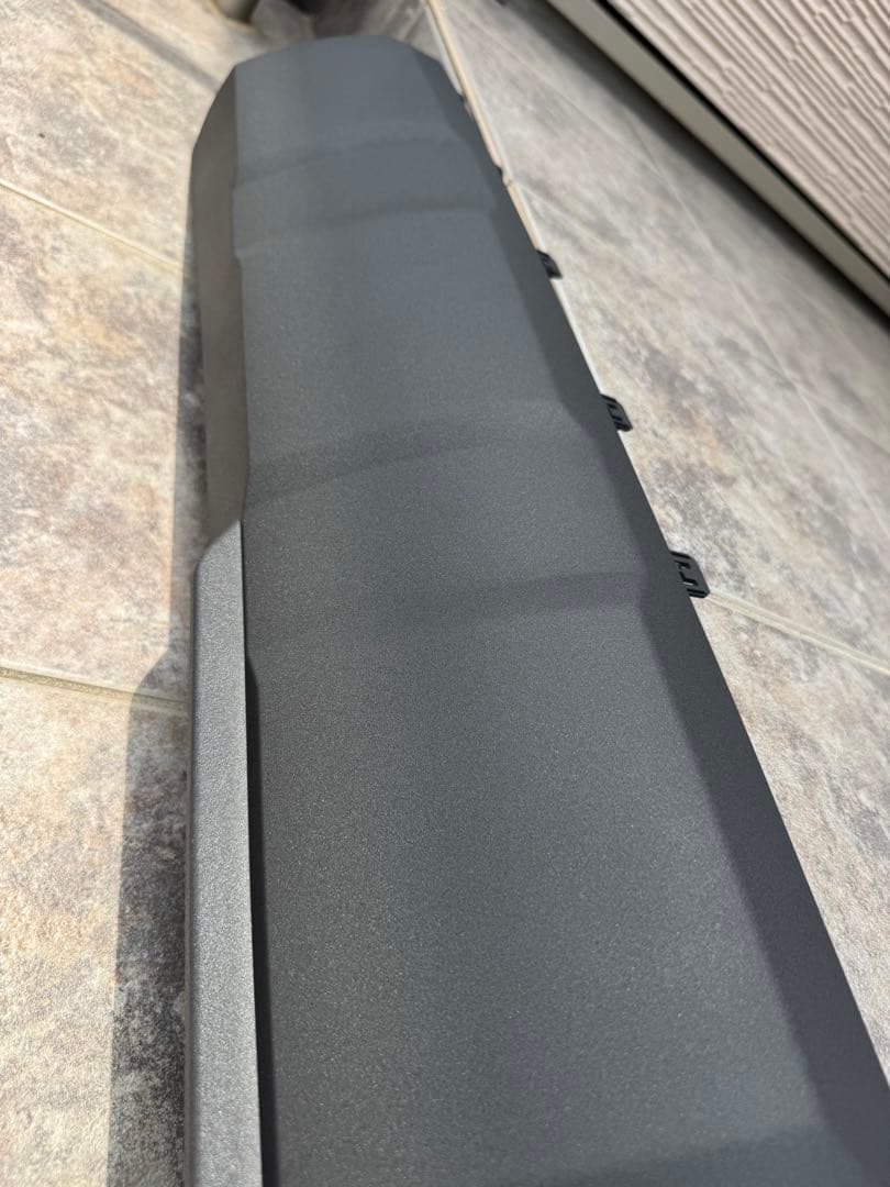 ランドクルーザー　250 リアバンパー　ラプターライナー塗装