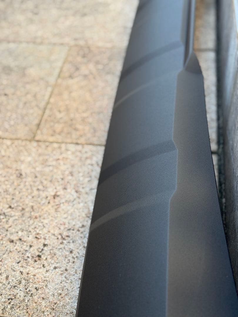 ランドクルーザー　250 リアバンパー　ラプターライナー塗装