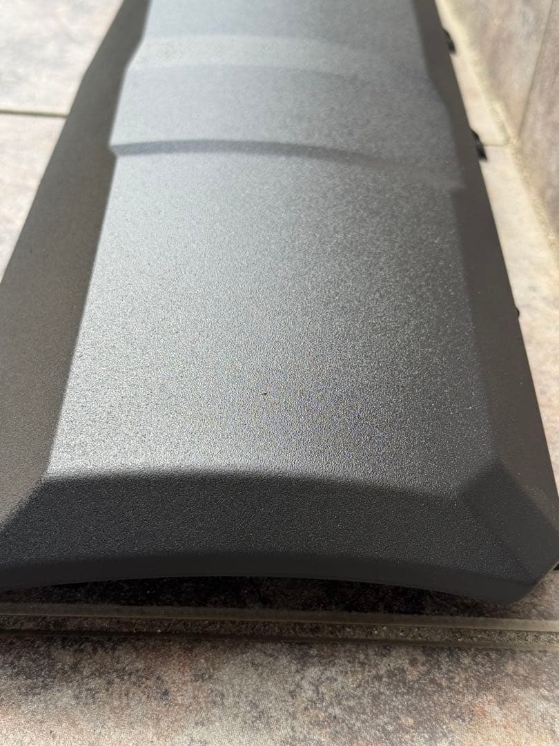 ランドクルーザー　250 リアバンパー　ラプターライナー塗装