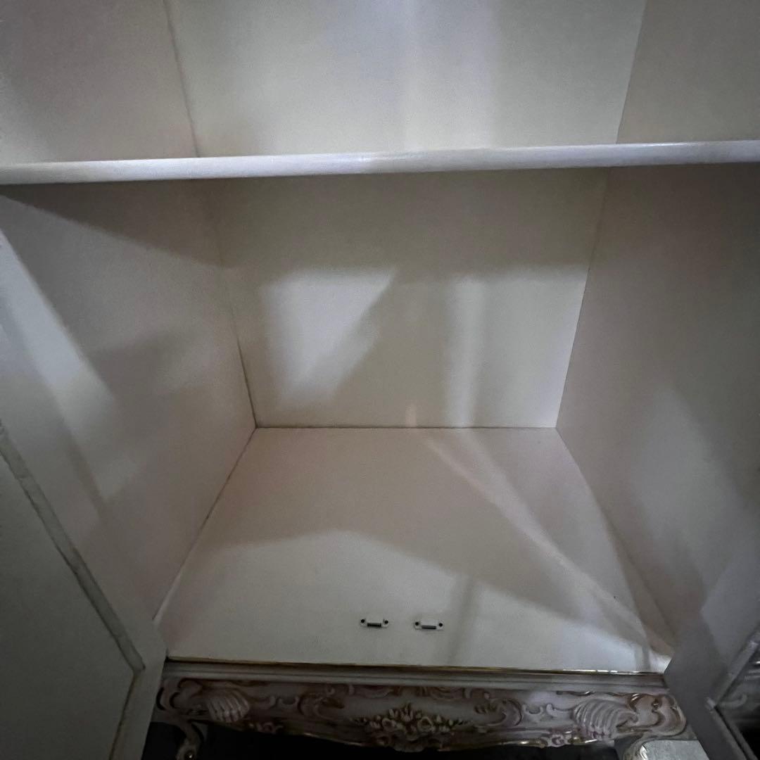 ロココ調 姫家具 アンティーク クローゼット ワードローブ 大型 猫脚