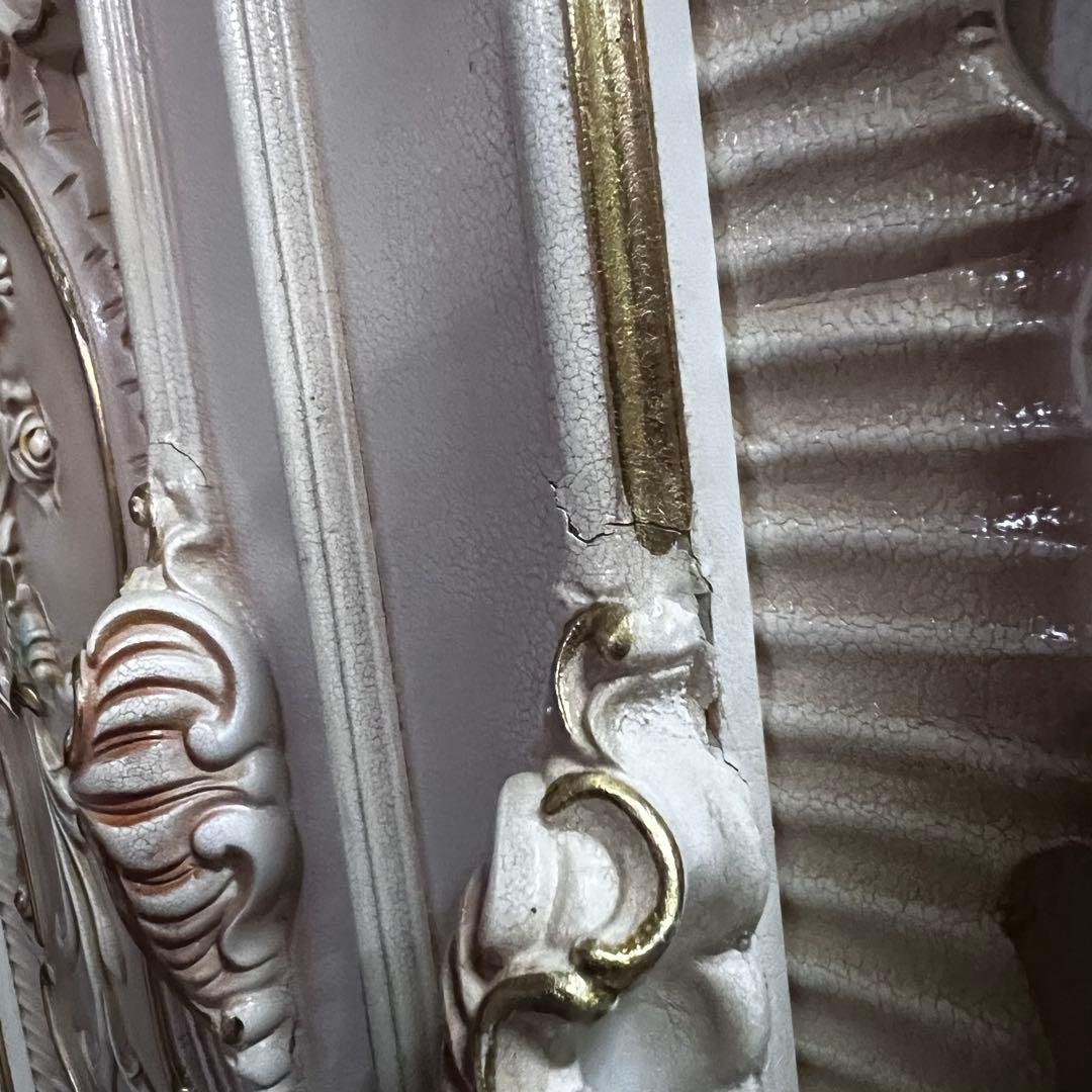 ロココ調 姫家具 アンティーク クローゼット ワードローブ 大型 猫脚