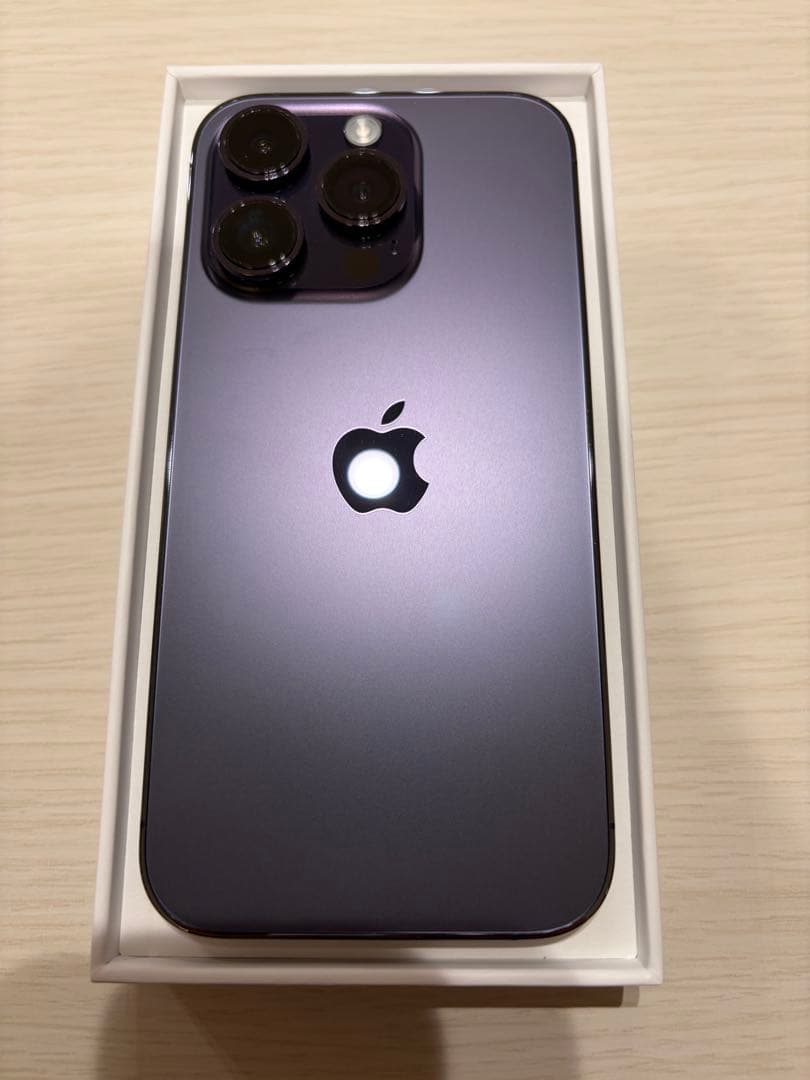 iPhone 14 pro 128GB　ディープパープル