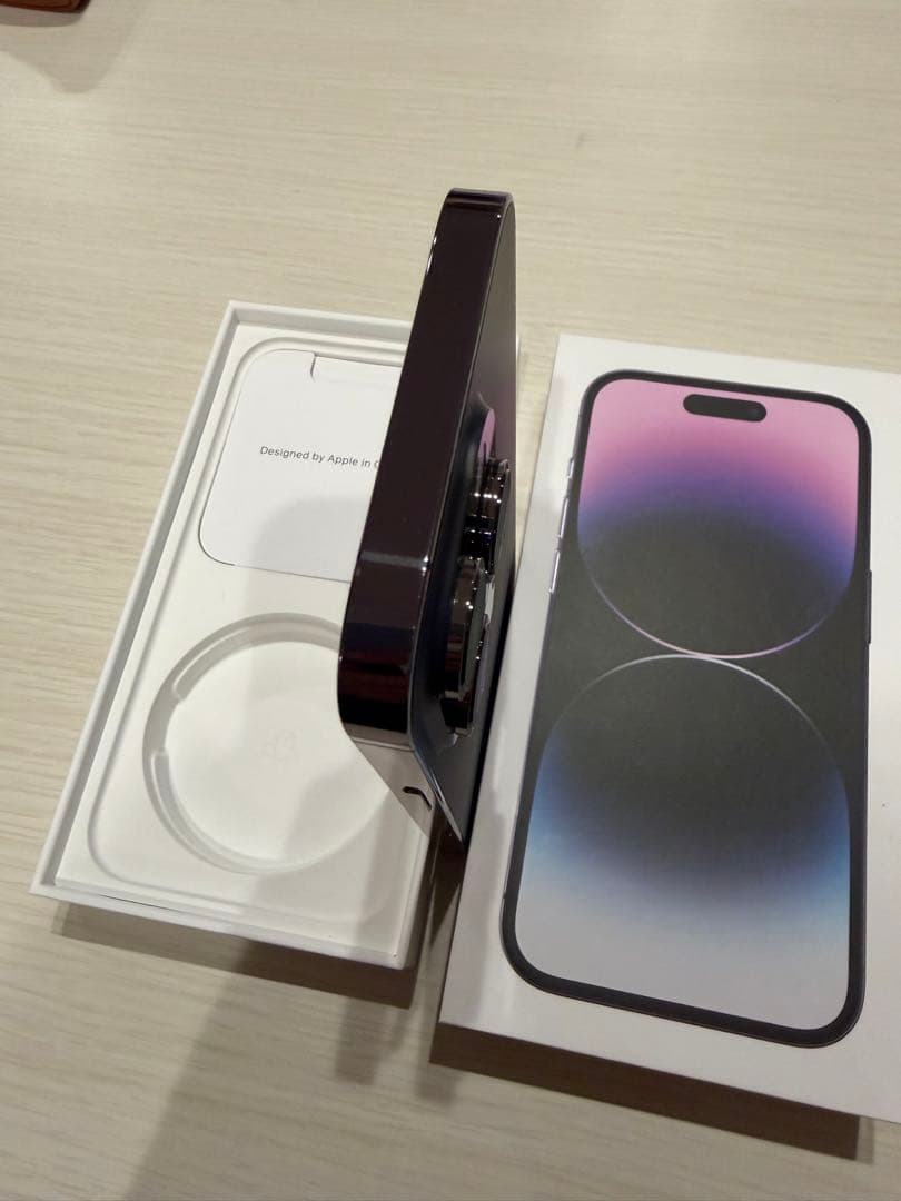 iPhone 14 pro 128GB　ディープパープル