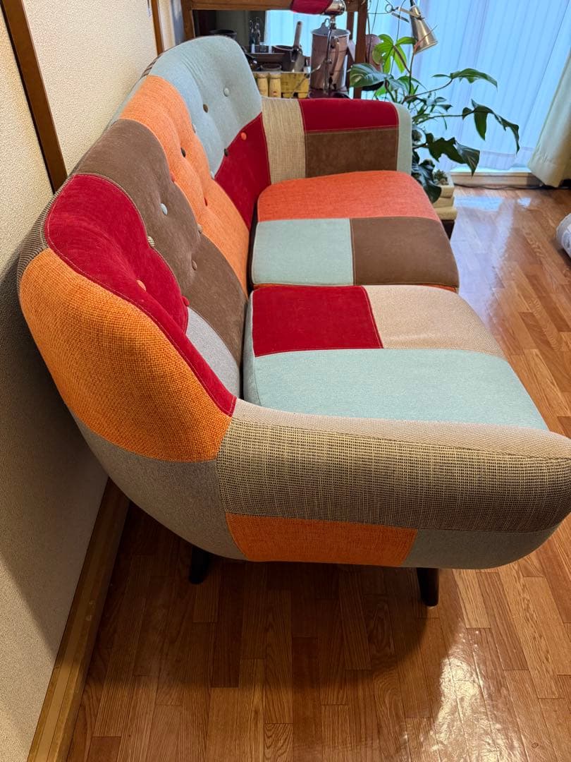 ナビア　パッチワークソファ 2S Francfranc