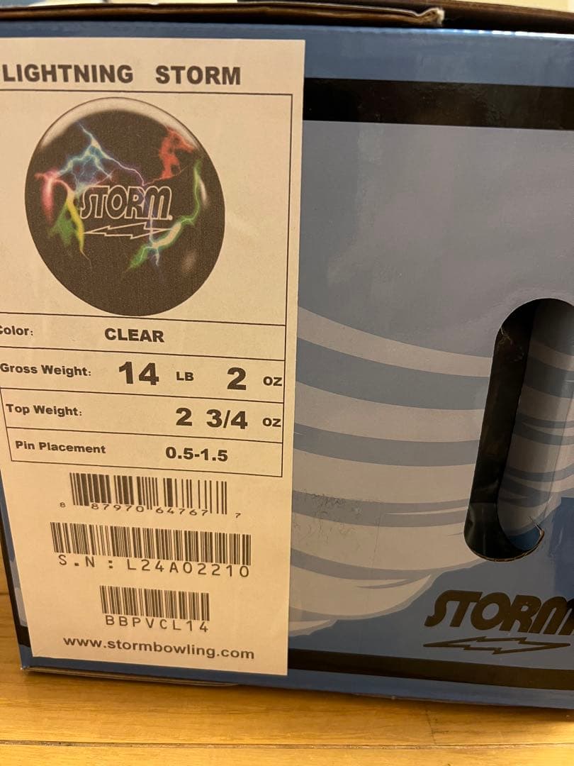 STORM ライトニングクリア　14 P(新品)