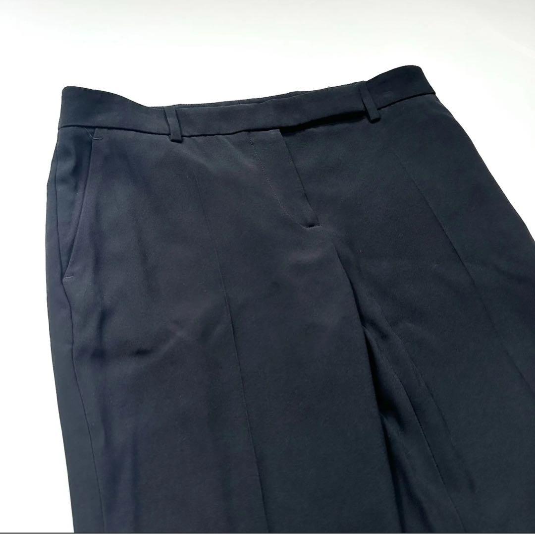 Alexander McQueen フレアスラックス ブラック