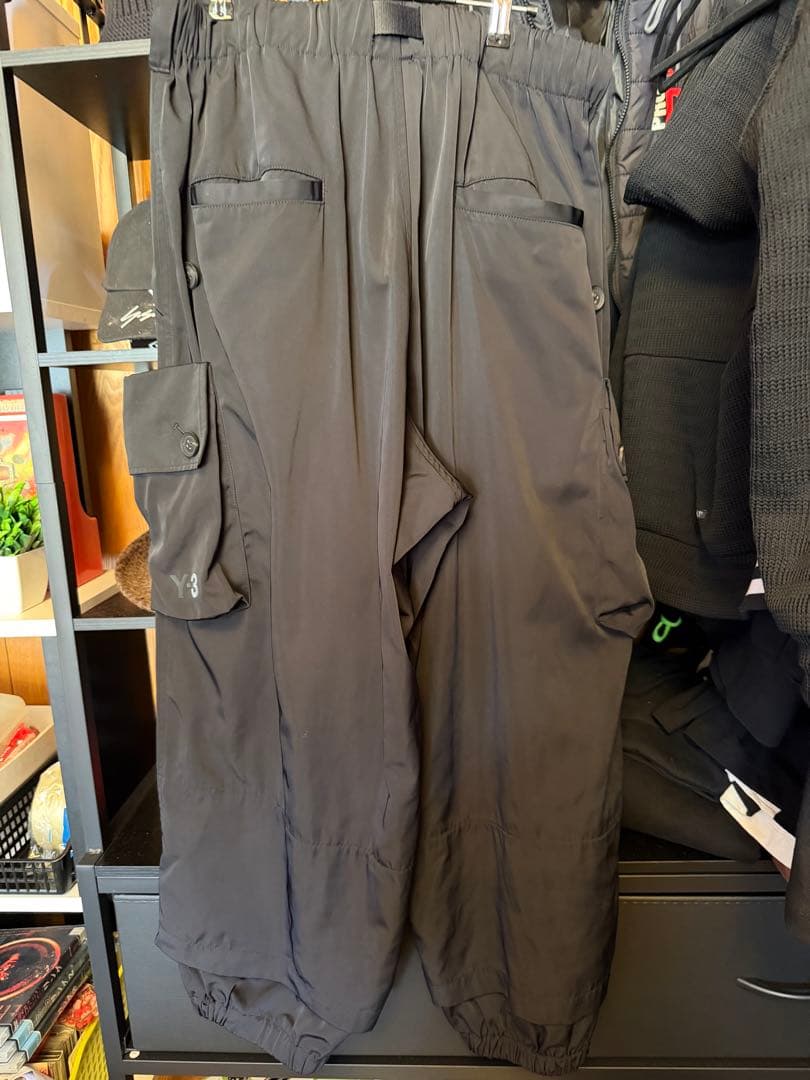 Y-3 ブラック カーゴパンツ Mサイズ 即購入⭕️