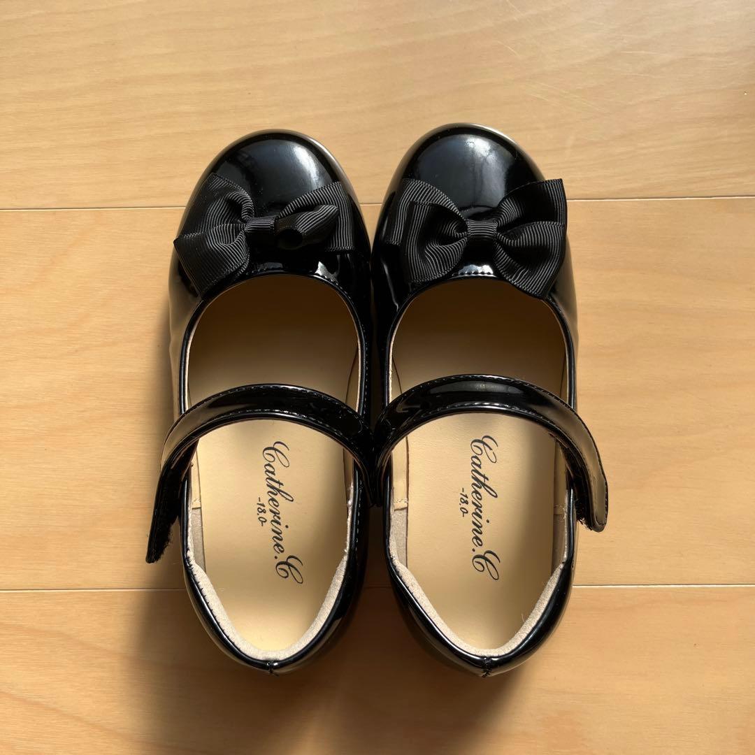 【服・靴美品セット】アリサナフォーマルドレス 120cm&靴18cm