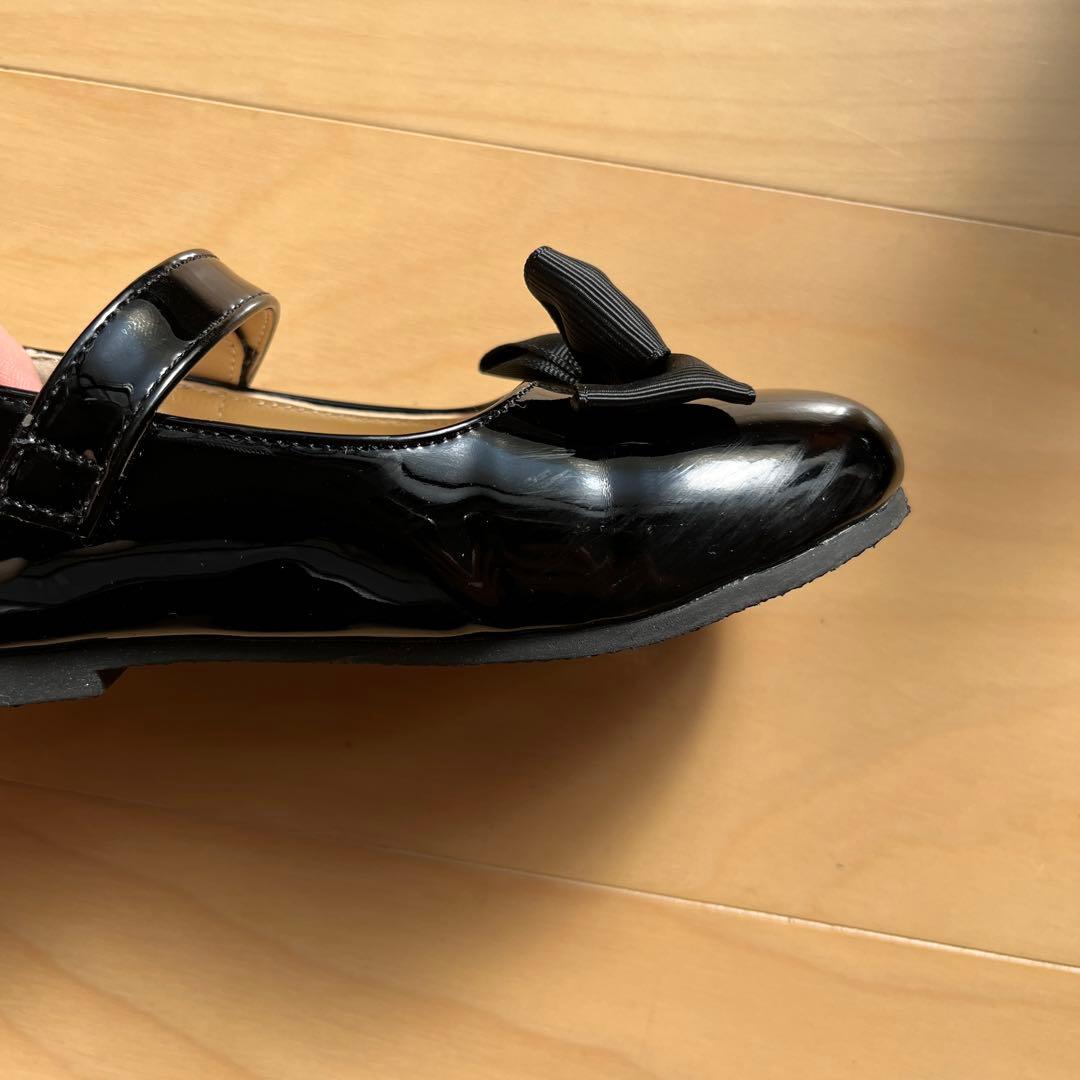 【服・靴美品セット】アリサナフォーマルドレス 120cm&靴18cm