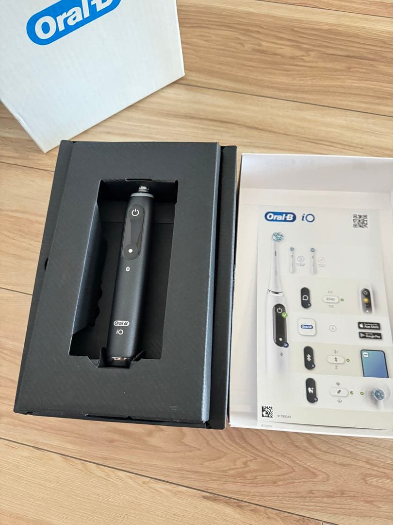 本日限定　ブラウンオーラルB iO9 iOM92B22ACBK-W 電動歯ブラシ