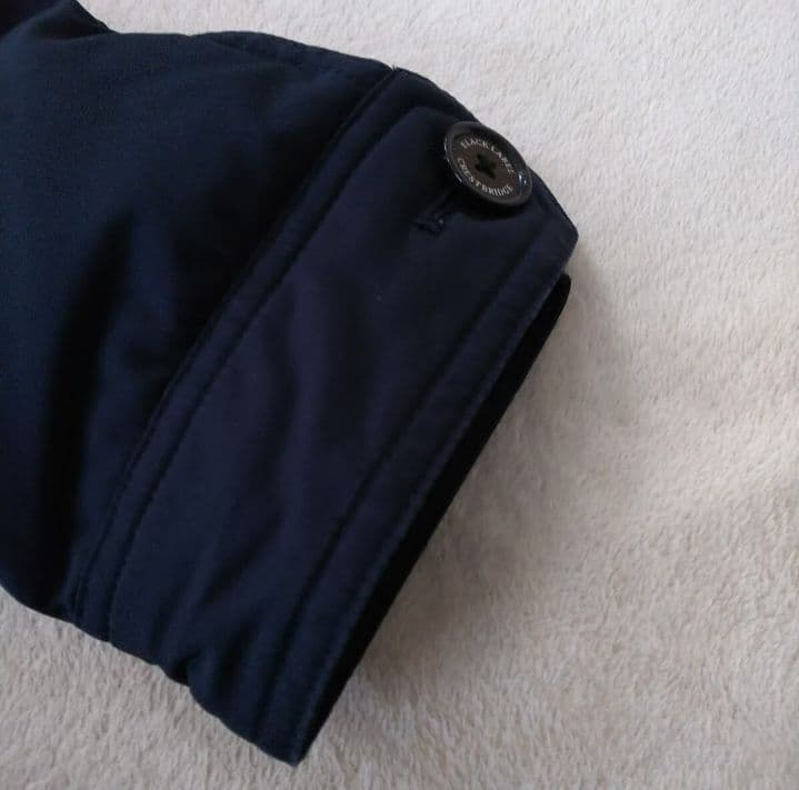 1月30日まで 極美品 M ブラックレーベルクレストブリッジ ダウンコート