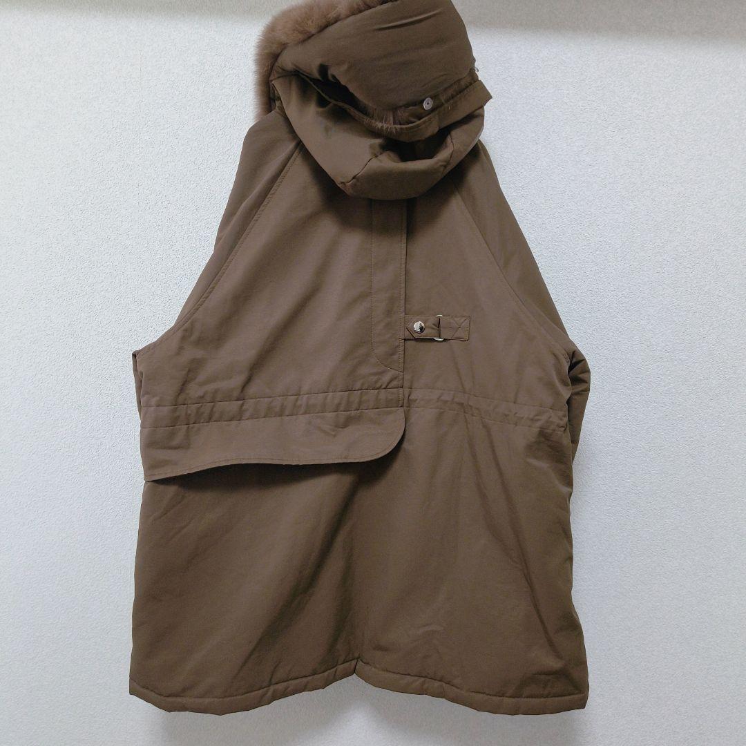 【美品】 ポリーヌ・ブロー　ラクーンファー付き モッズコート フリーサイズ