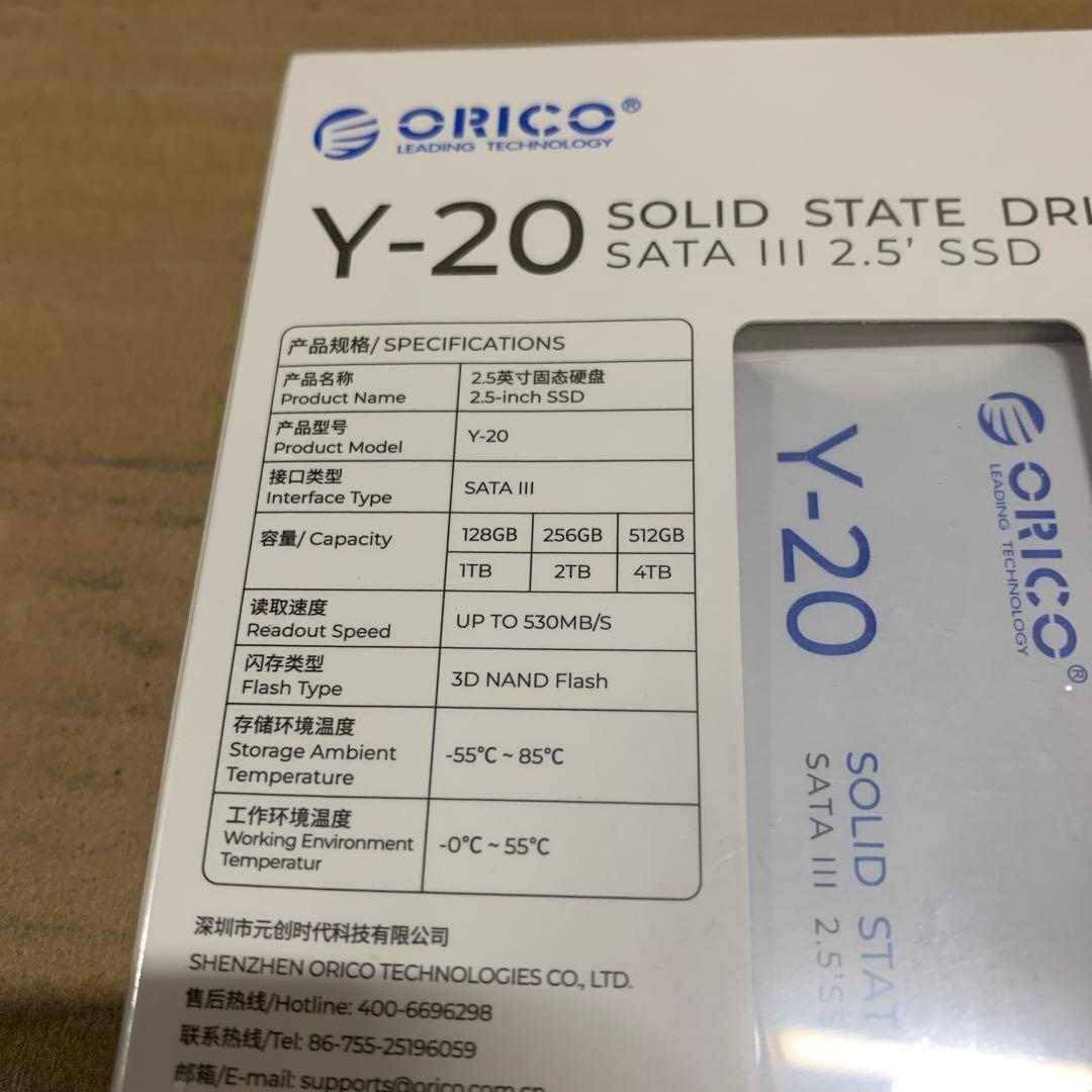 新品　ORICO Y-20 2TB SATA III 内蔵SSD