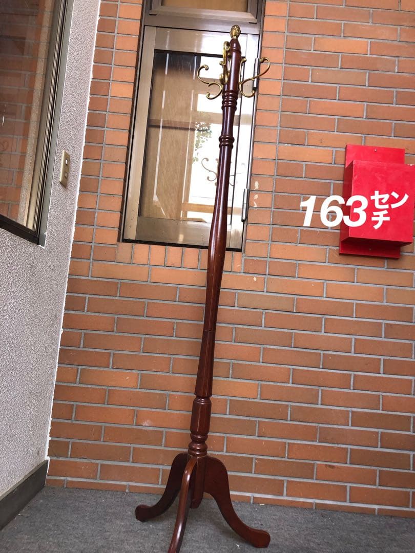 ポールハンガー　アンティーク調　ヨーロピアン風　ロココ調　レトロ　コート掛け