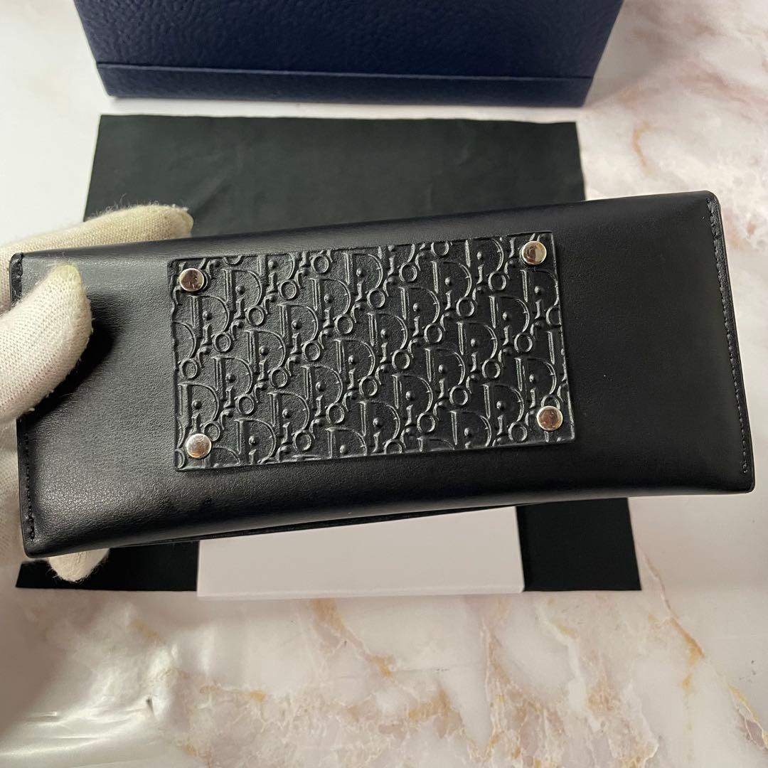 dior tag サングラス Y2K モード ウェリントン ケース付き レア