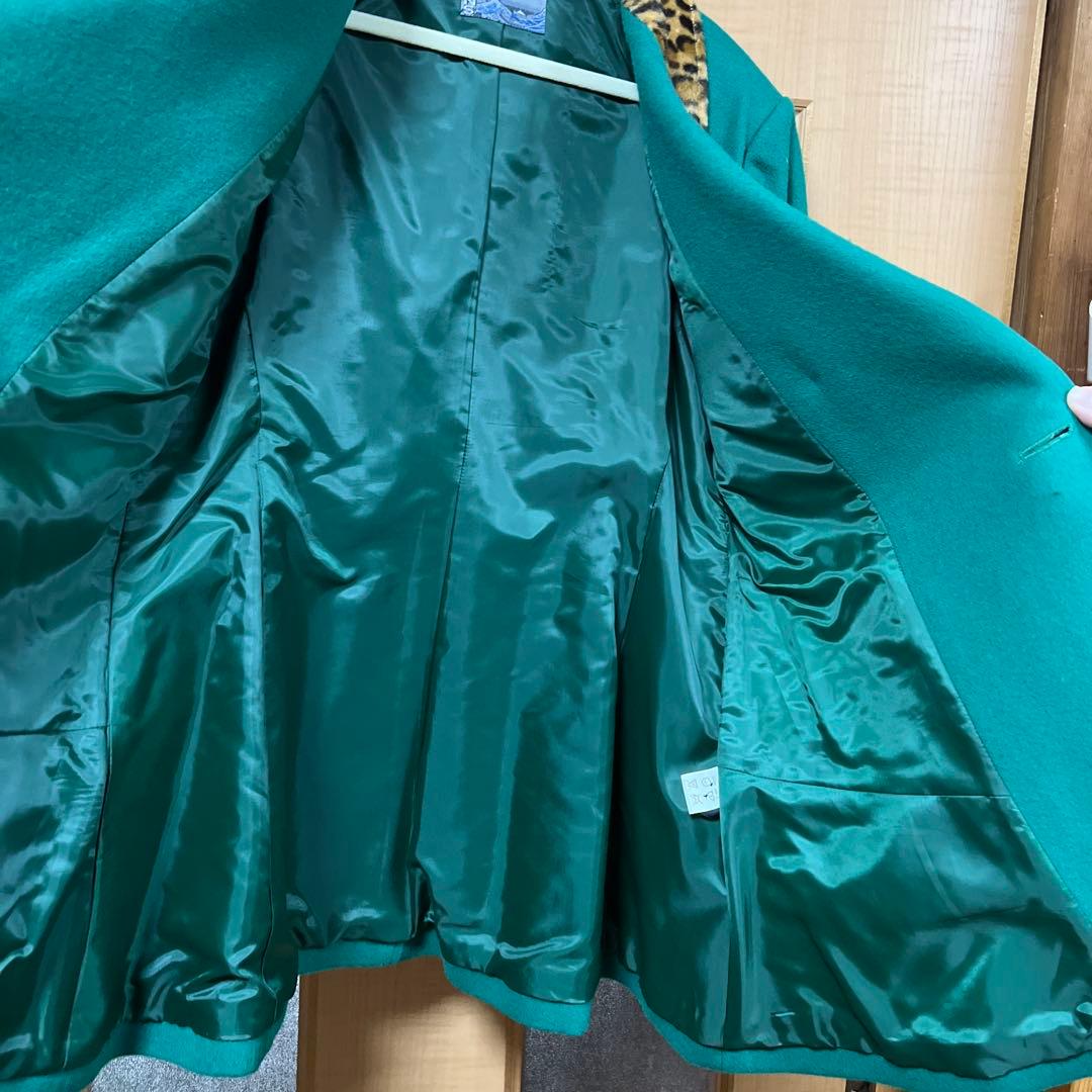 KENZO JEANSヒョウ柄襟ジャケット