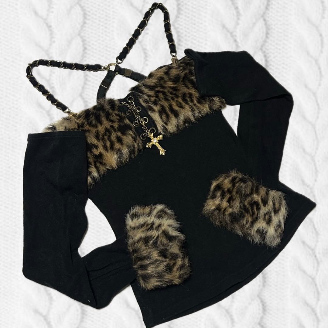 d.i.a ファー付き　トップス　ニット