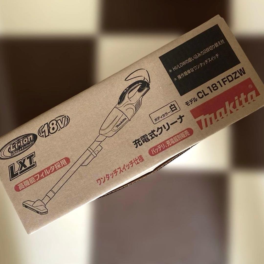 マキタ 充電式クリーナー ［CL181FDZW］新品未使用品