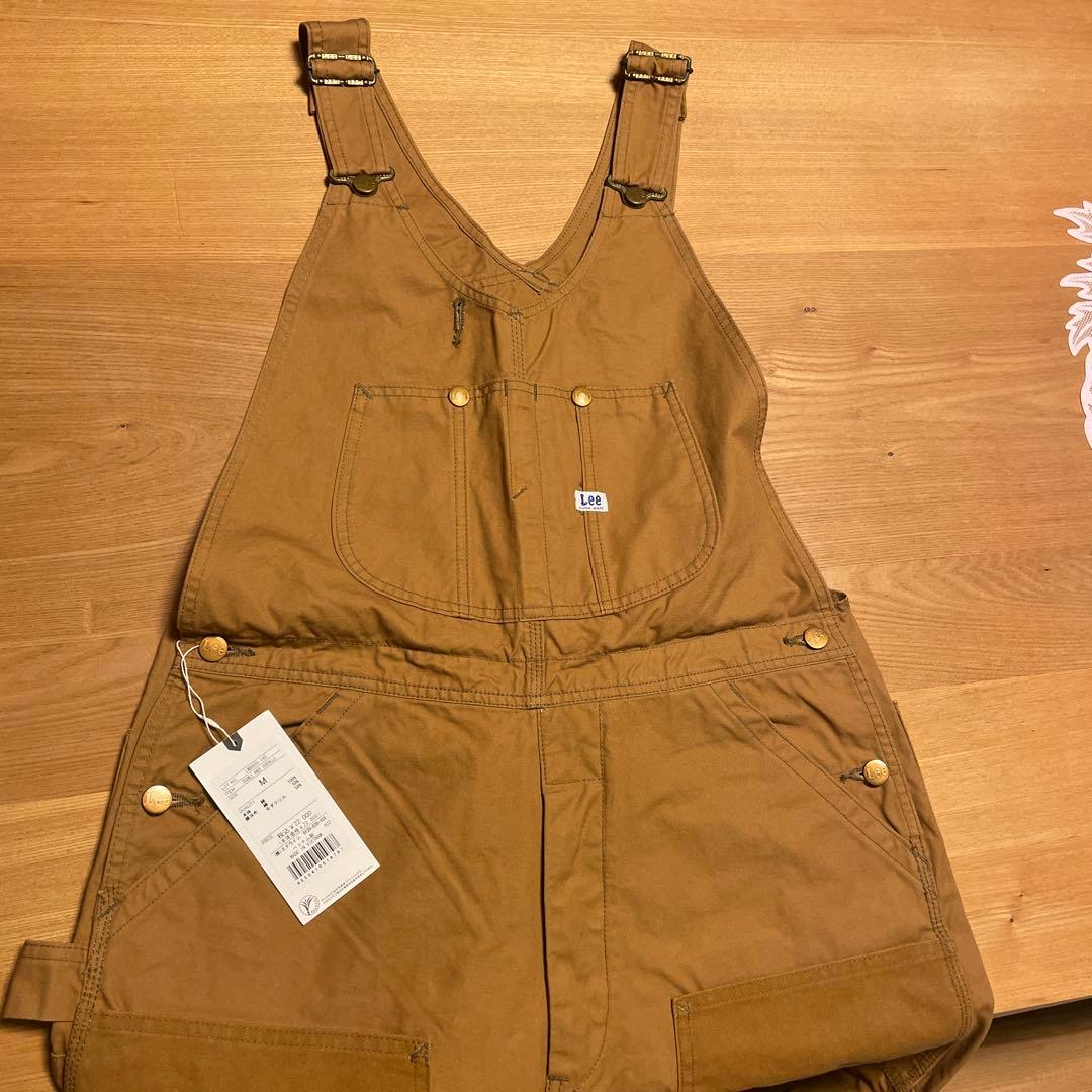 Lee OUTDOORS 軍幕素材 オーバーオール ダブルニー　サイズM