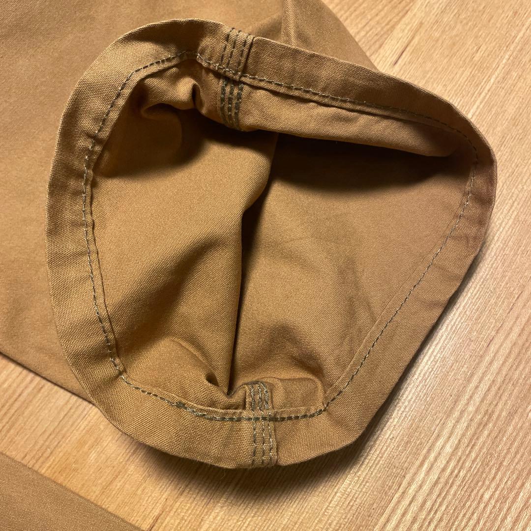 Lee OUTDOORS 軍幕素材 オーバーオール ダブルニー　サイズM