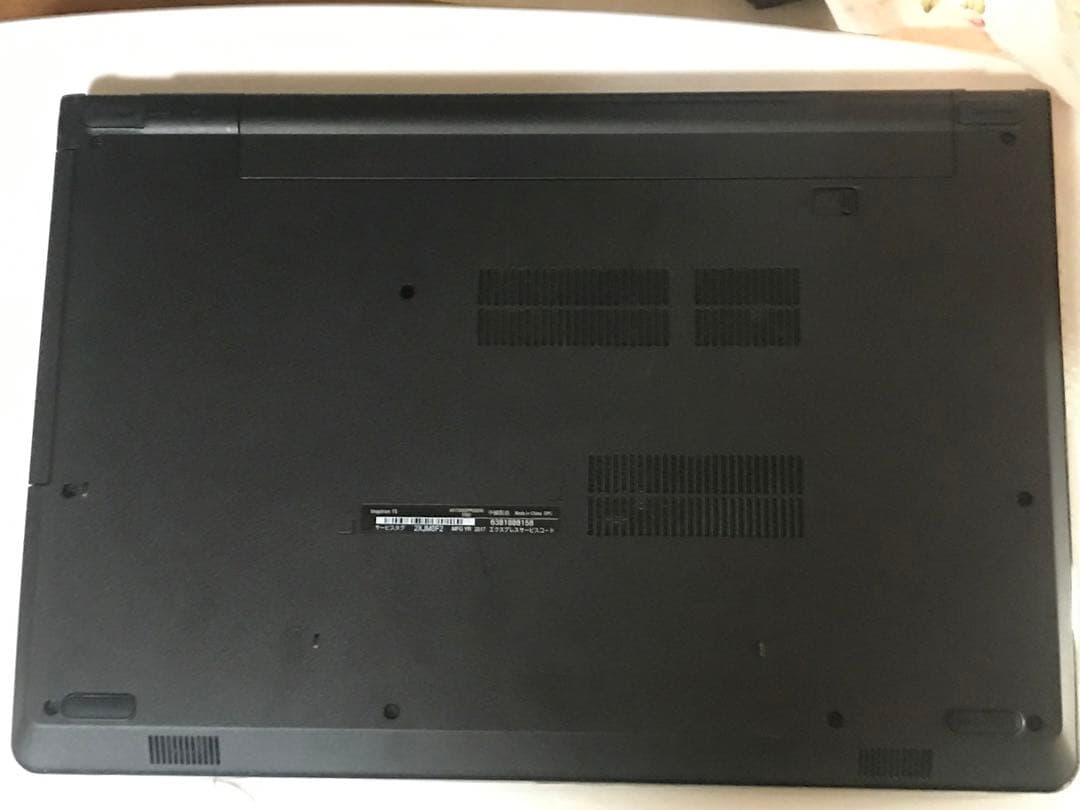 【ほぼ未使用美品】Dell ノートPC ブラック