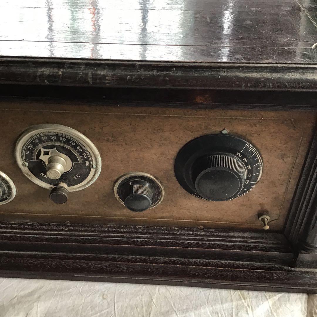 大正時代　アンティーク鉱石ラジオ　ラジオ