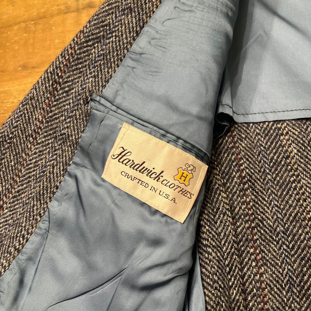 90s Harris Tweed ハリスツイード 米国製 ウール テーラード