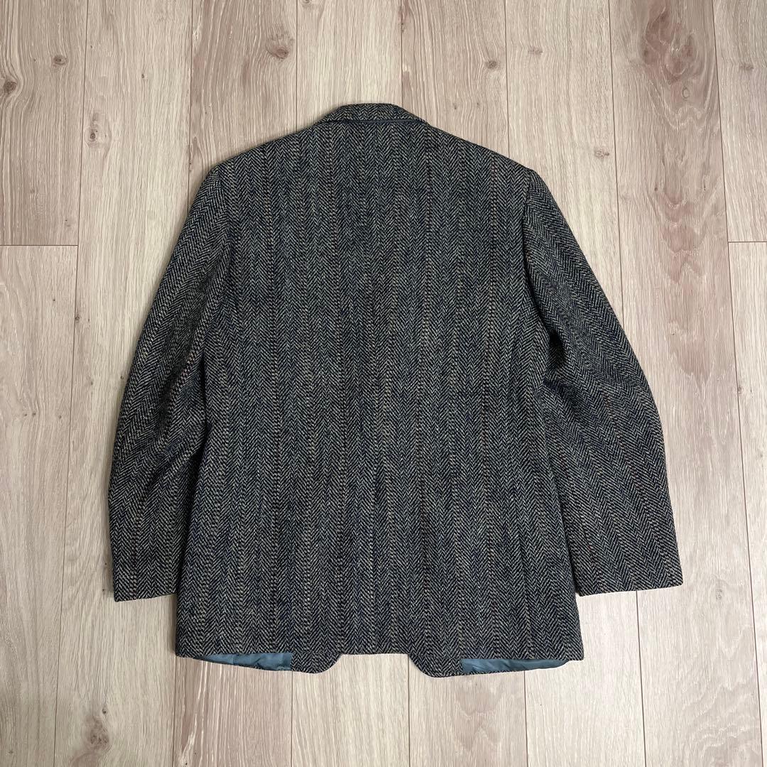 90s Harris Tweed ハリスツイード 米国製 ウール テーラード