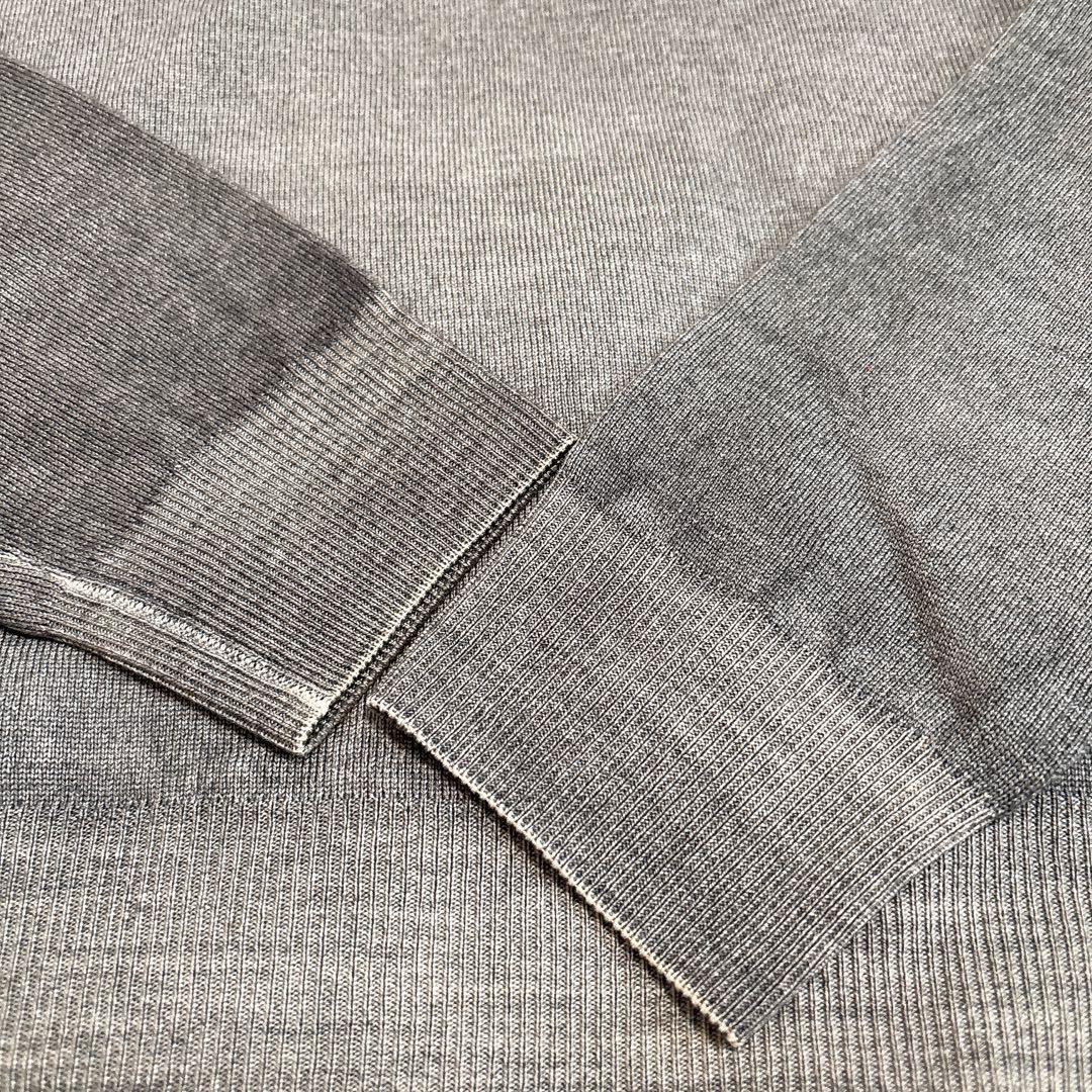 クルチアーニ ラウンドネック ニット ウール Cruciani 46 イタリア製