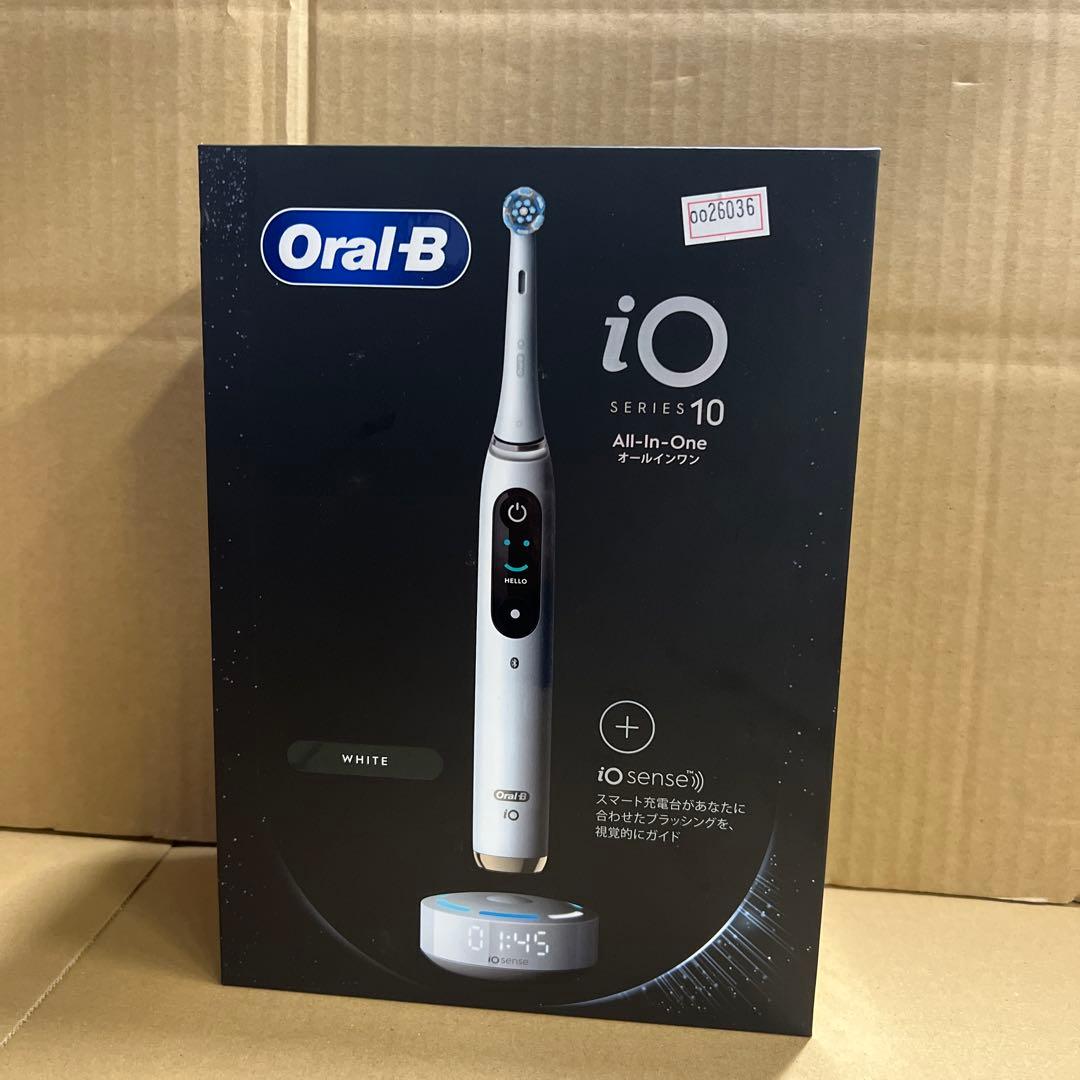 ブラウン 電動歯ブラシ オーラルB iO10 替えブラシ5本 ホワイト