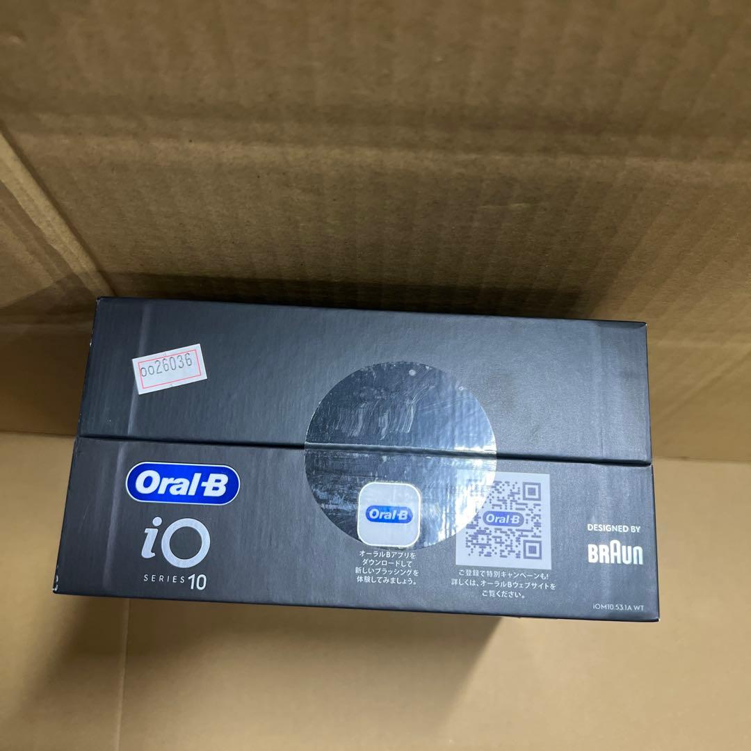 ブラウン 電動歯ブラシ オーラルB iO10 替えブラシ5本 ホワイト