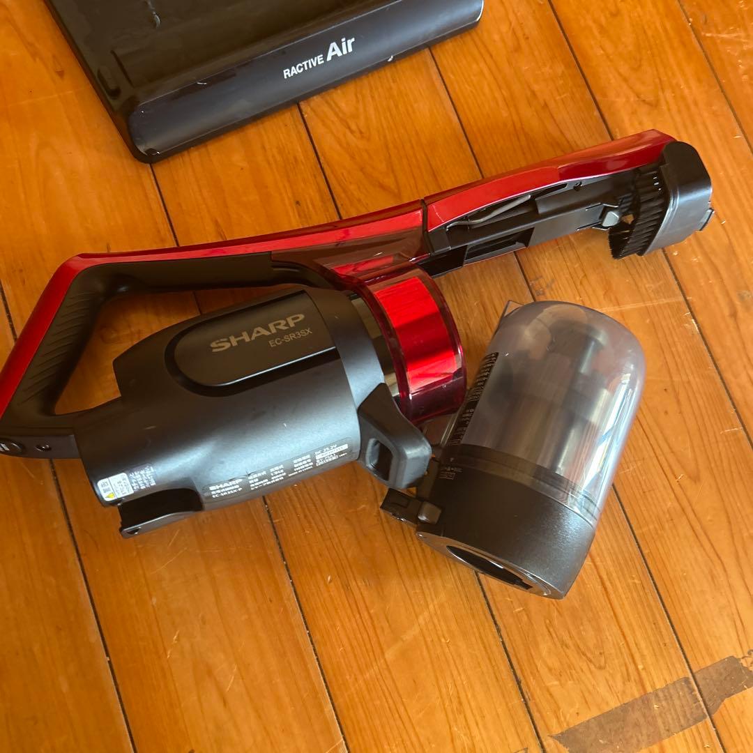 SHARP EC-SR3SX スティッククリーナー レッド
