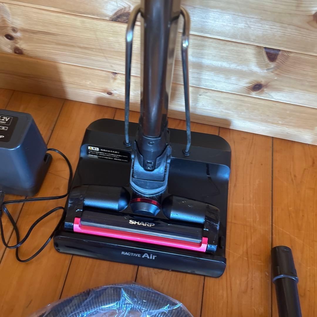 SHARP EC-SR3SX スティッククリーナー レッド
