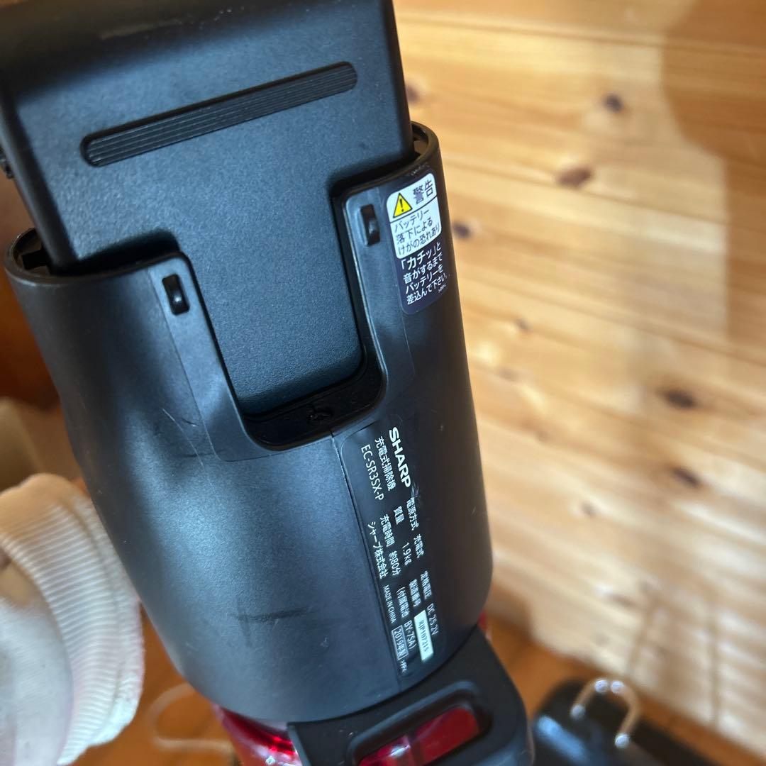SHARP EC-SR3SX スティッククリーナー レッド