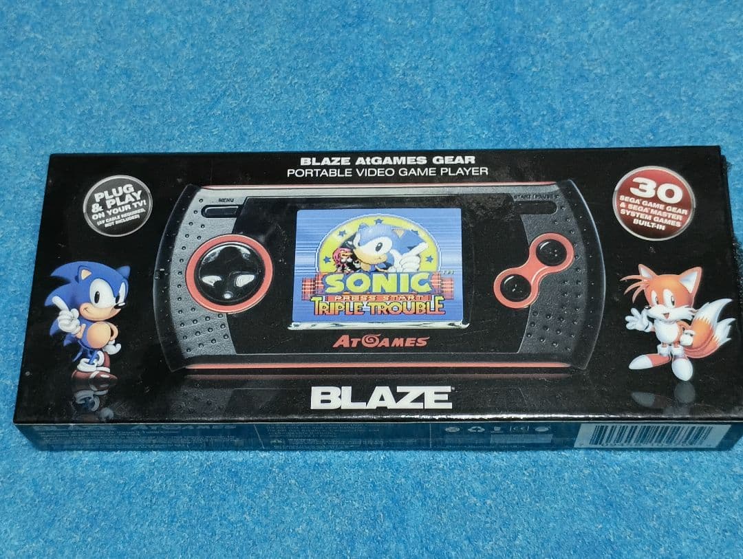 SEGA Genesis & BLAZE ポータブル ゲーム プレイヤー