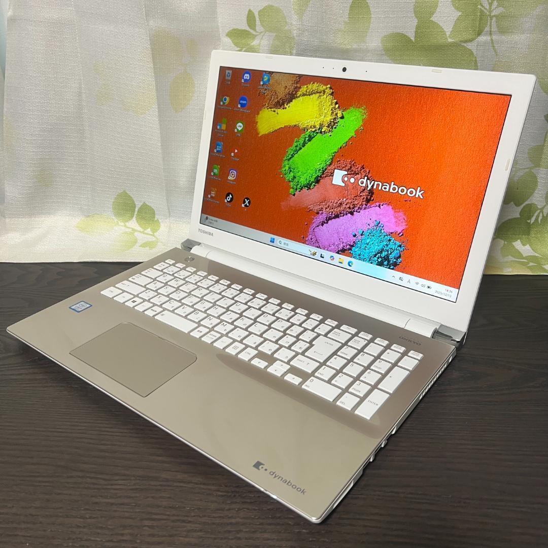 コスパ◎東芝dynabook✨新品SSD256GB☆メモリ8GB☆Core i3
