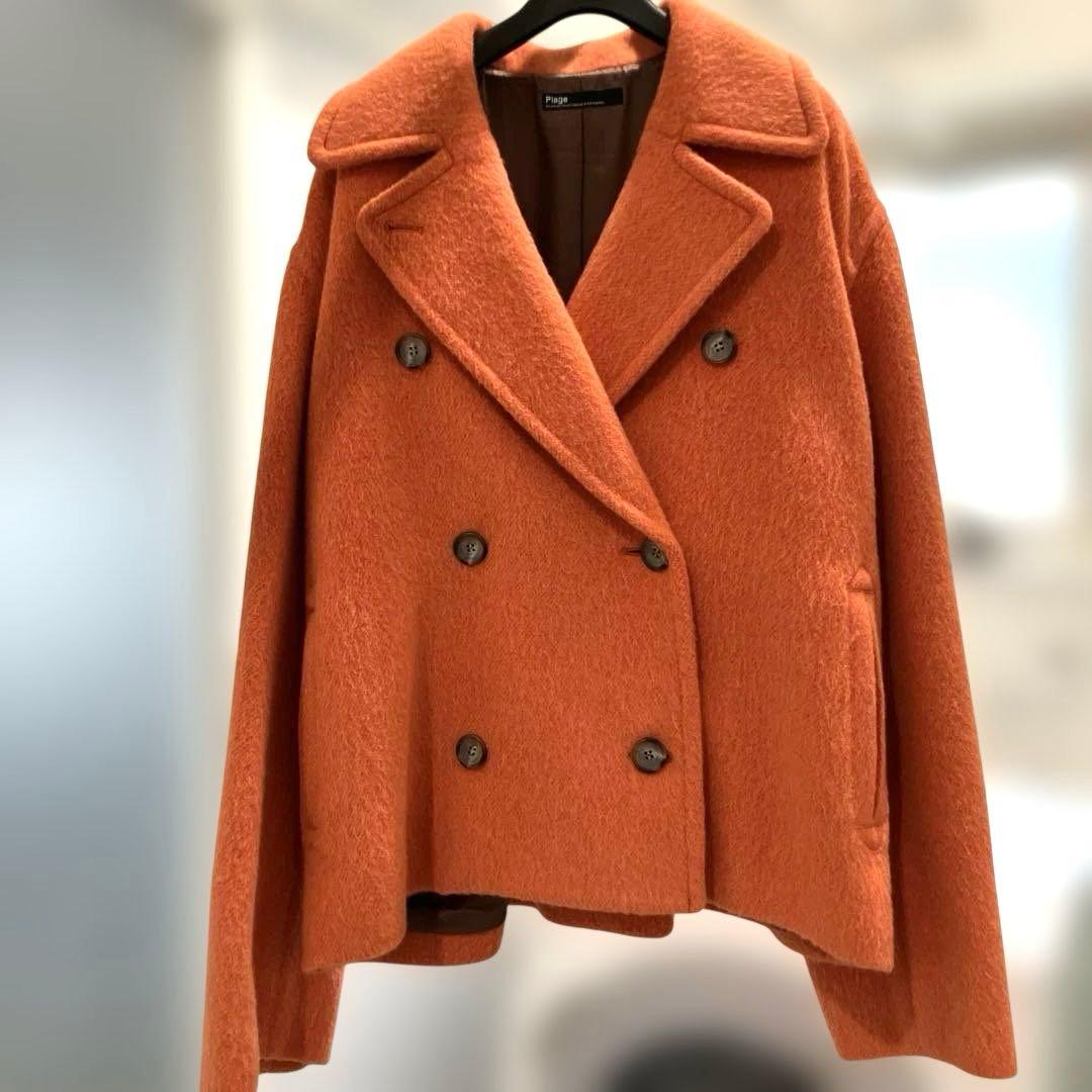 plage プラージュ　コート　オレンジ