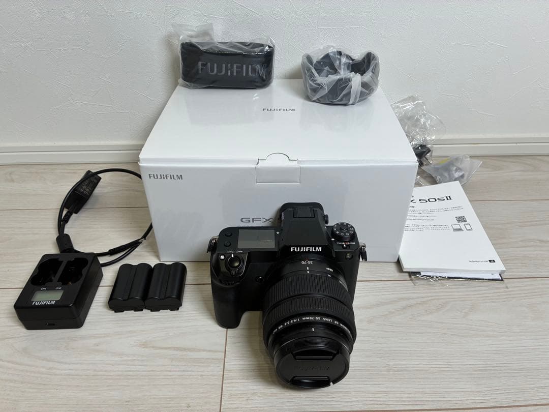 【美品】Fujifilm GFX 50SⅡ GF 35-70mmレンズキット