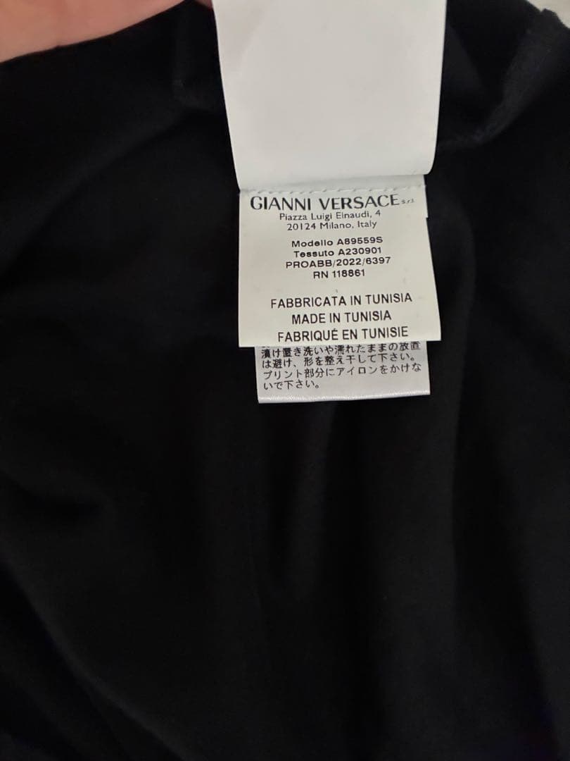 VERSACE メデューサプリント 半袖Tシャツ