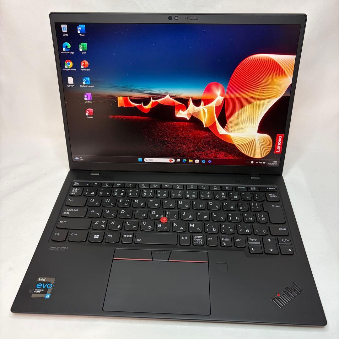 準美品 X1 Nano Gen1 11世代 i5 8GB 13型 2K オフィス