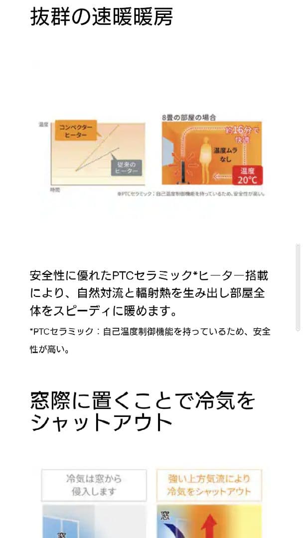 デロンギ 電気パネルヒーター