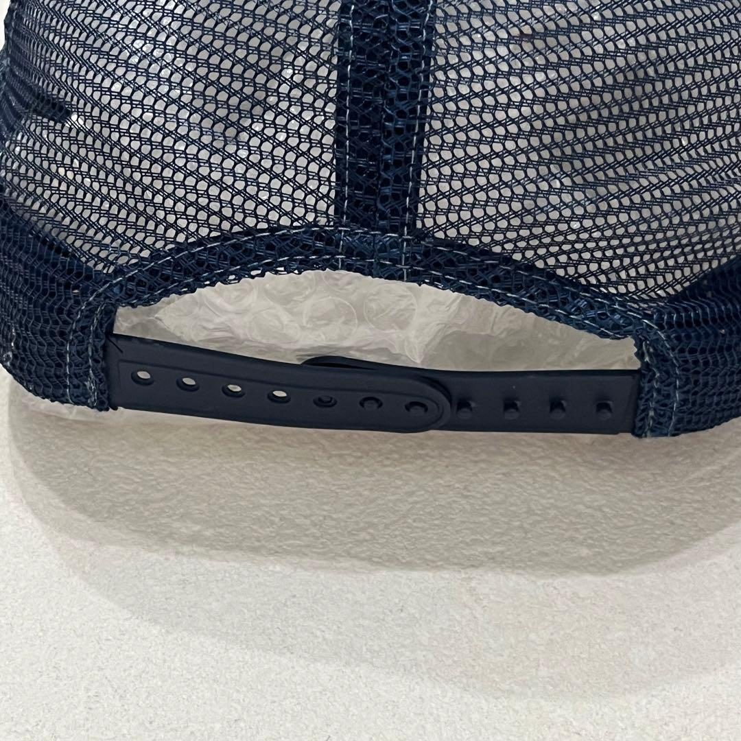 RRL 美品 濃紺 インディゴ ウォバッシュ トラッカー メッシュ キャップ