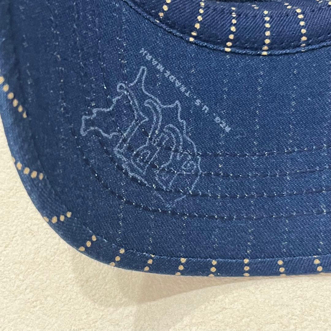 RRL 美品 濃紺 インディゴ ウォバッシュ トラッカー メッシュ キャップ