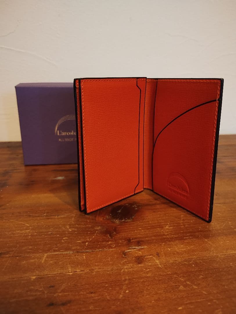 ラルコバレーノ カードケース 名刺入れ バーニーズニューヨーク購入 イタリア製