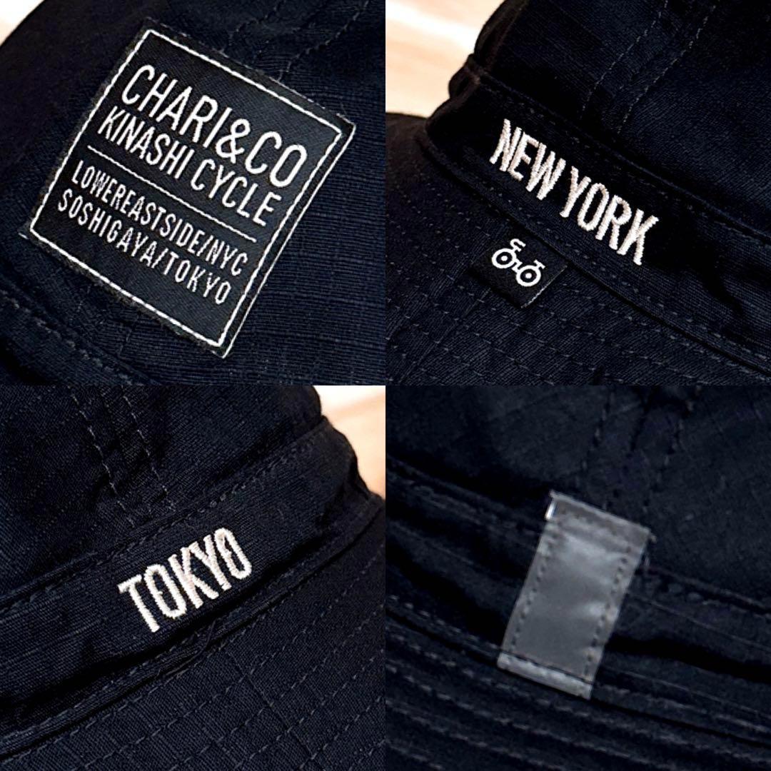 激レア【オーバーライド×チャリアンドコー×木梨サイクル】限定コラボ ハット黒×白